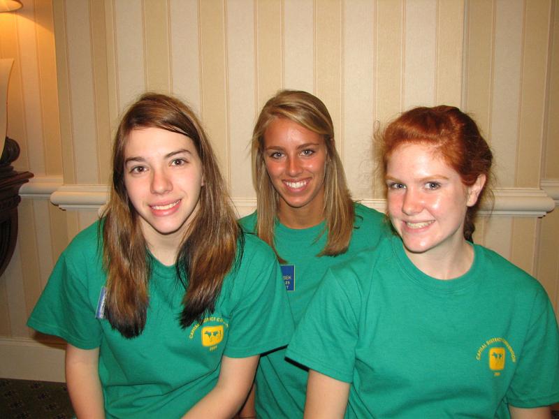 IMG_2479.JPG - Lieutenant Governors Caitlin Zibreg (Div. 22), Clare Simasek (Div. 23) and Katherine Sadowski (Div. 16).