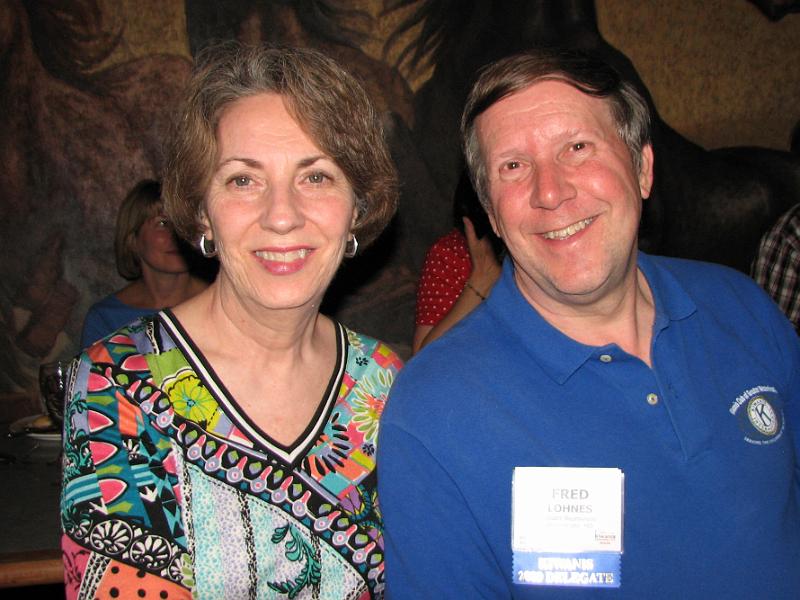 IMG_3750.JPG - Margie and PLG Fred Lohnes, Division 9 maintaining their dignity.  That’s two.