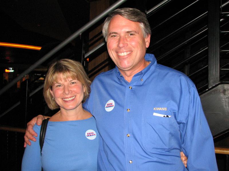 IMG_3752.JPG - Kiwanian Carol Tewes and Capital District Governor Tom Ganse, our hosts. Thanks!