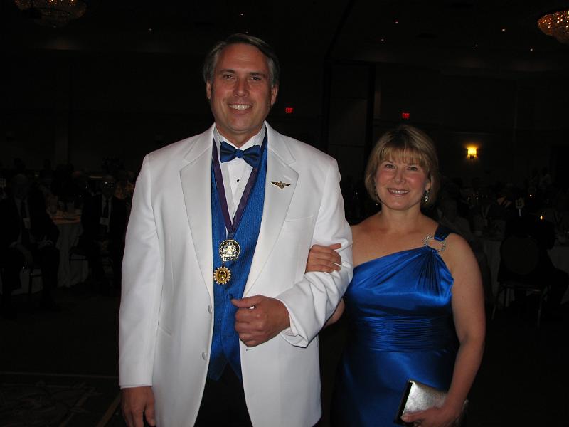 IMG_0185.JPG - Capital District Kiwanis Governor Tom Ganse and his partner Carol Tewes