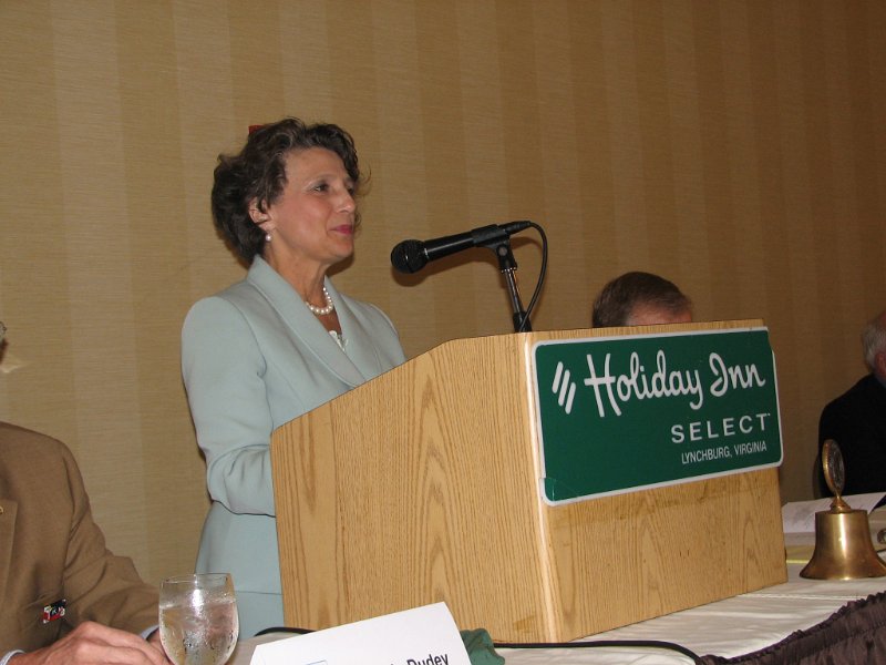 IMG_1893.JPG - The Honorable Joan Foster, Lynchburg Mayor, addresses the Awards Breakfast.