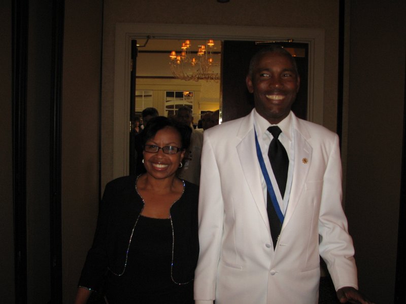 119.JPG - Division 20 Lt. Governor Marvin Crawford and his wife Paulette