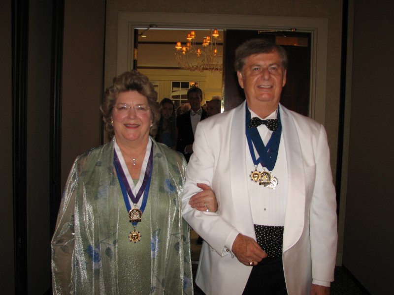 129.JPG - Trustee from the Hampton Roads region Doc Thrush and his wife Mary