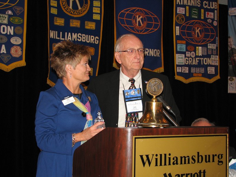 168.JPG - Thank you, Jane and Gus, for being with us and bringing so much excitement, spirit and enthusiasm to our 93rd Capital District Kiwanis Convention.